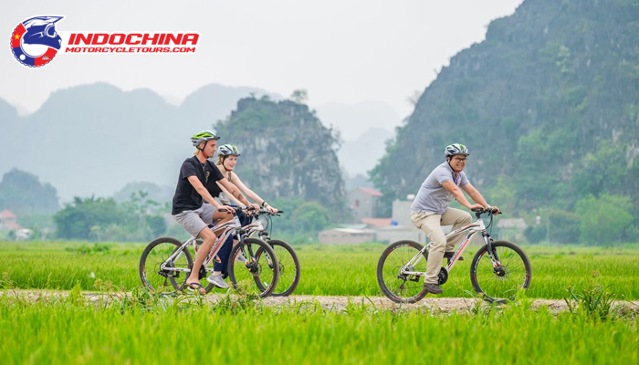 Explore the authentic Vietnamese countryside through Ninh Binh cycling adventures