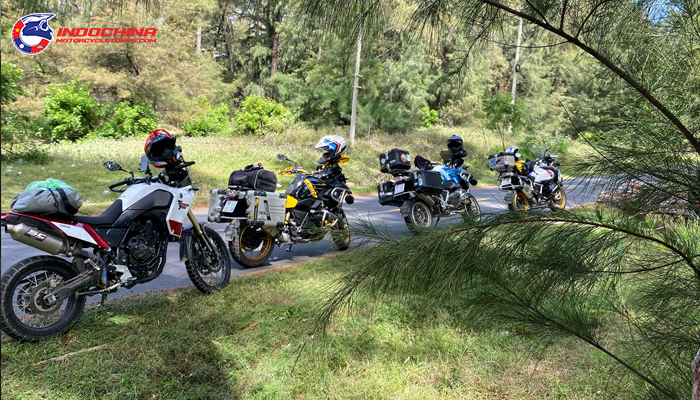 Explore the majestic peaks of Ta Xua Mountain with a thrilling motorbike adventure