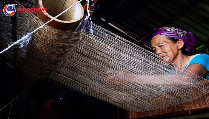 Handloom weaving techniques have been passed down and used for many generations