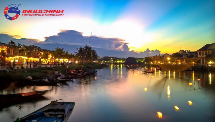 Thu Bon River: Sail along its picturesque waters and soak in the stunning views of Hoi An.