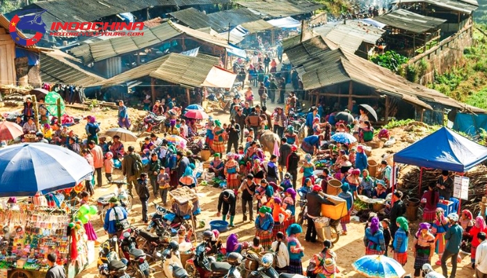 Bac Ha Market is one of the largest and most colorful markets