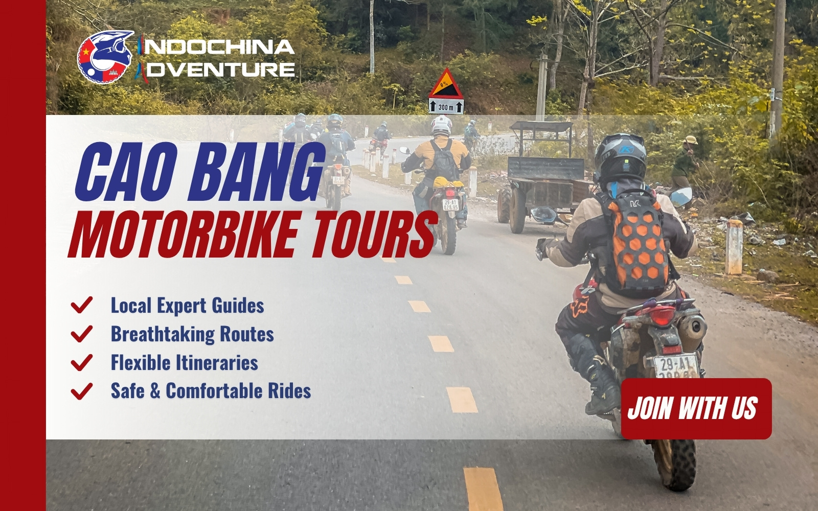 Scenic Cao Bang ride with Indochina Adventure