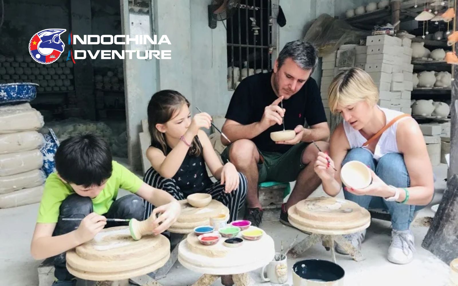 Bat Trang Pottery Village is a day trip destination near Hanoi