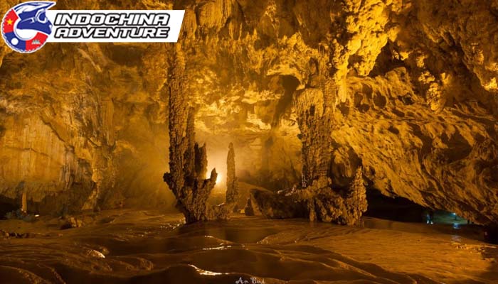 Breathtaking landscape in Nguom Ngao Cave