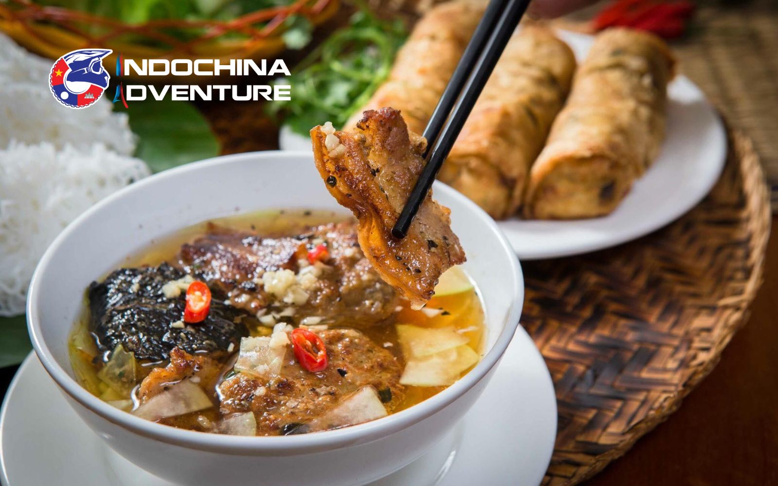 Delicious bowl of Bun Cha Hanoi