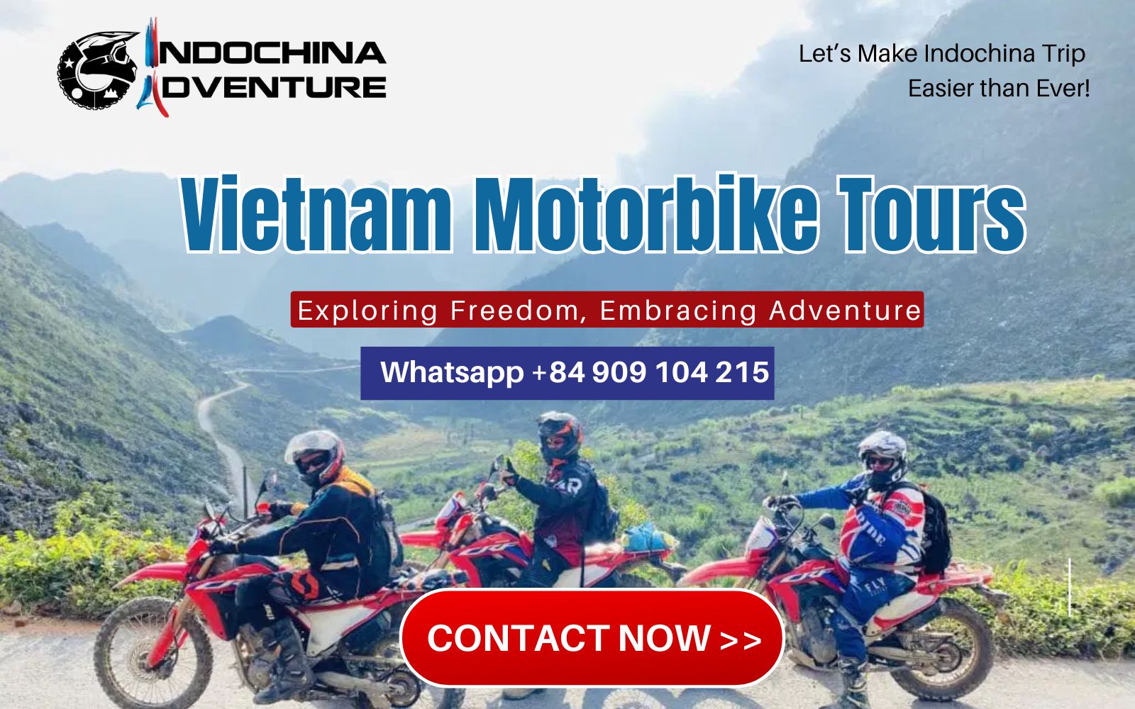 Vietnam motorbike tour