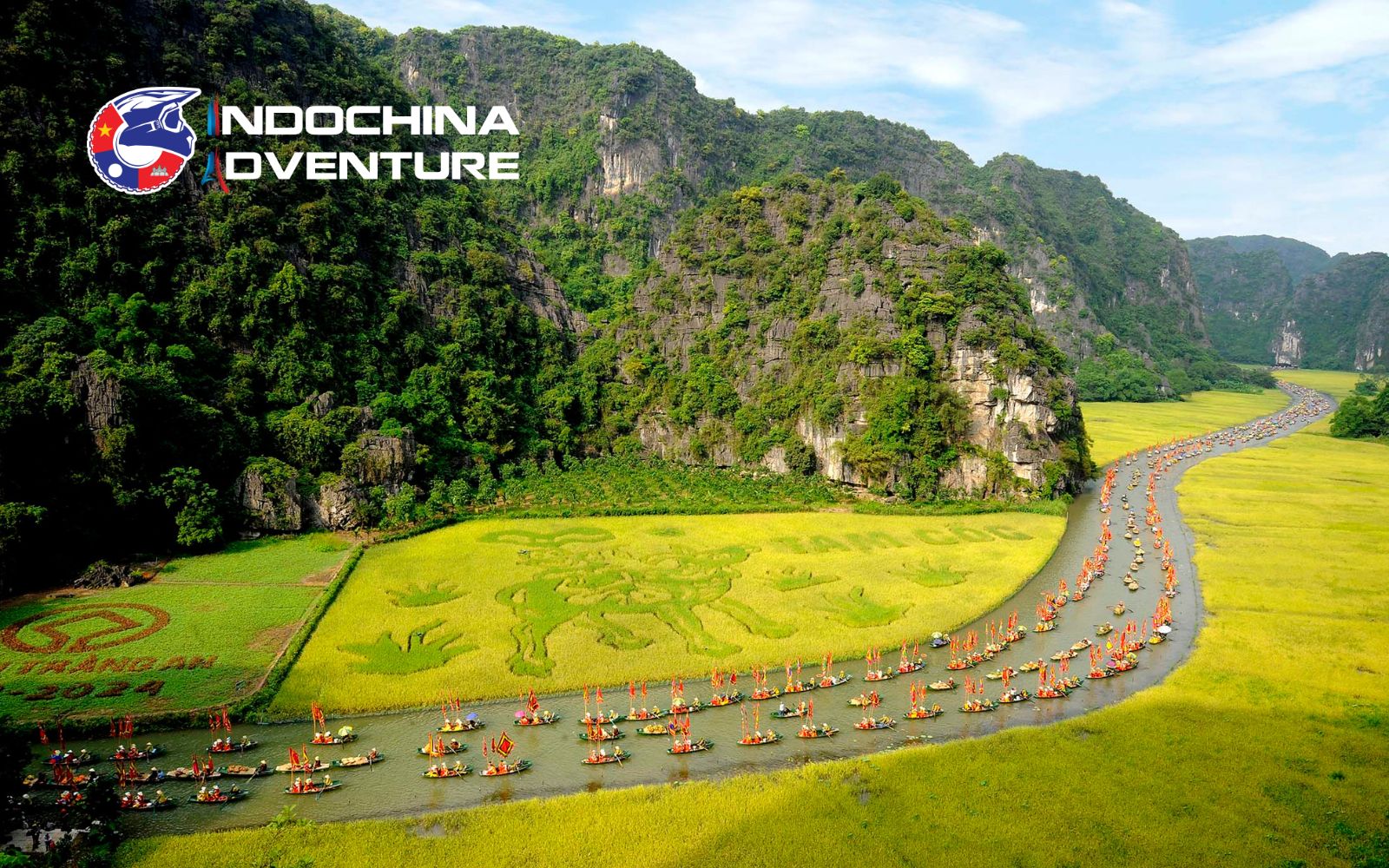 Beautiful scenery of Tam Coc