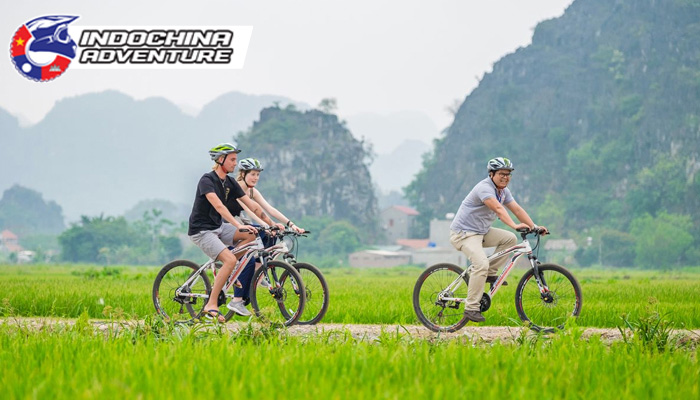 Explore the authentic Vietnamese countryside through Ninh Binh cycling adventures