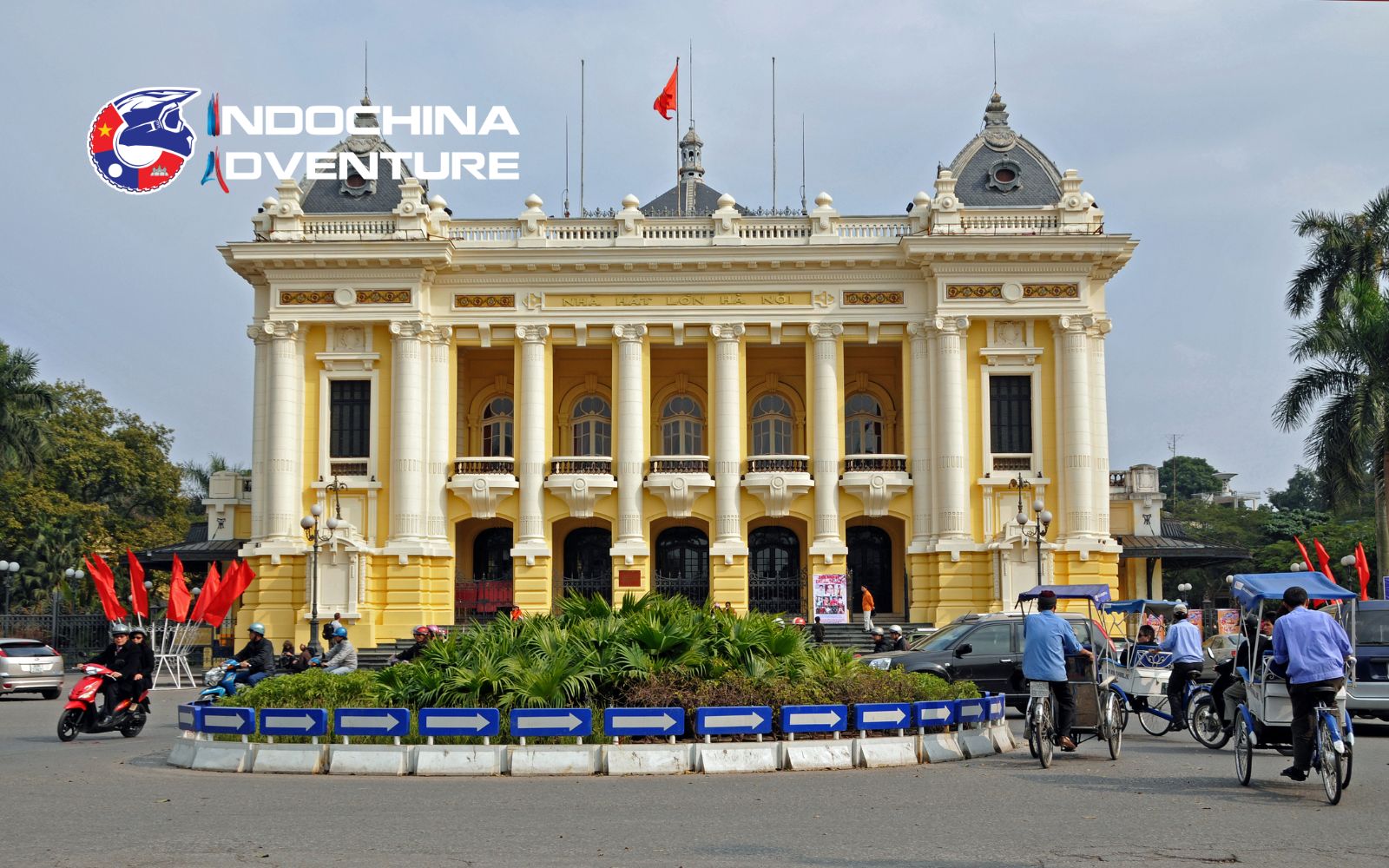 Hanoi Opera House – watching a performance here is one of the most elegant things to do in Hanoi