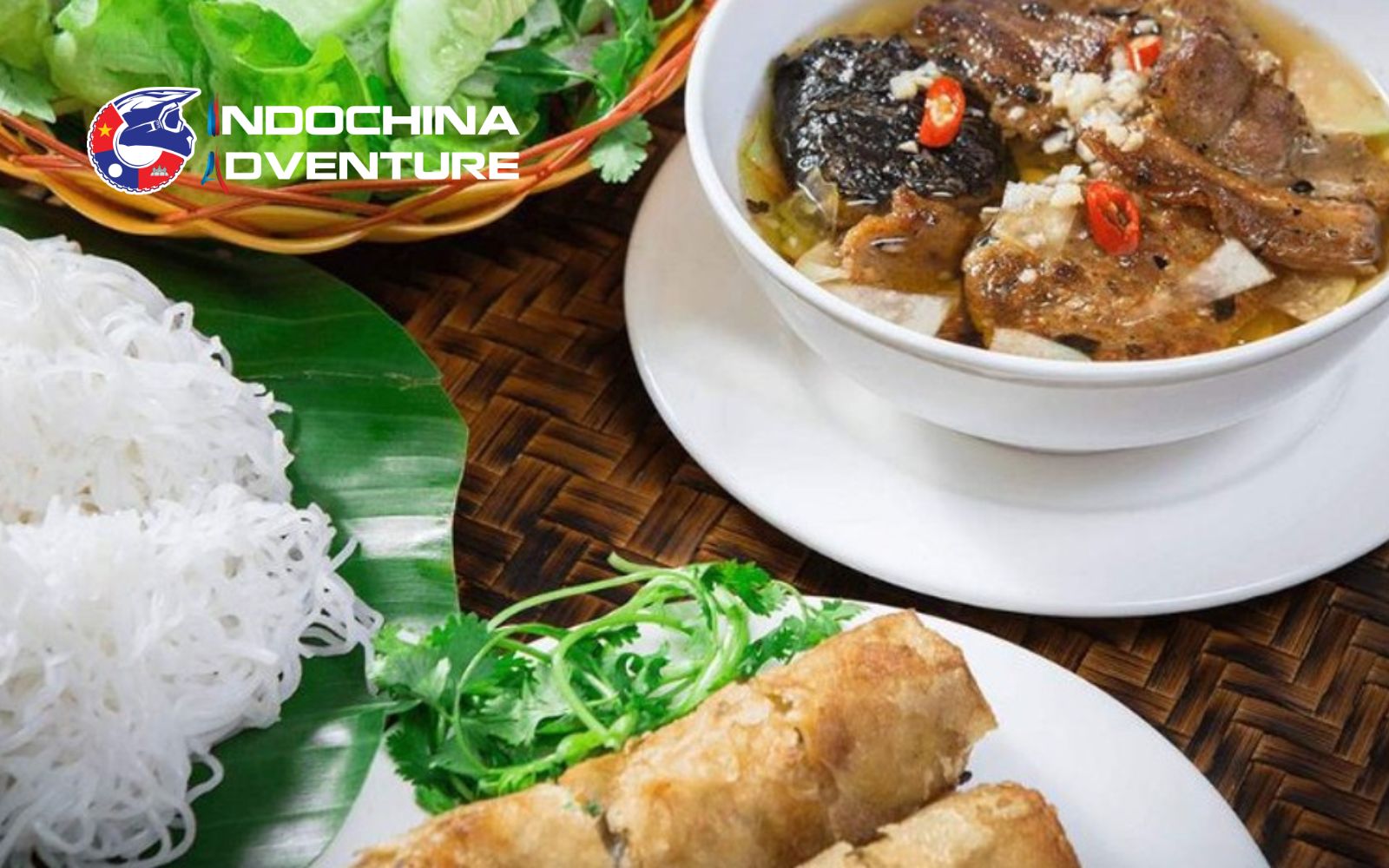 Delicious bun cha is famous in Hanoi