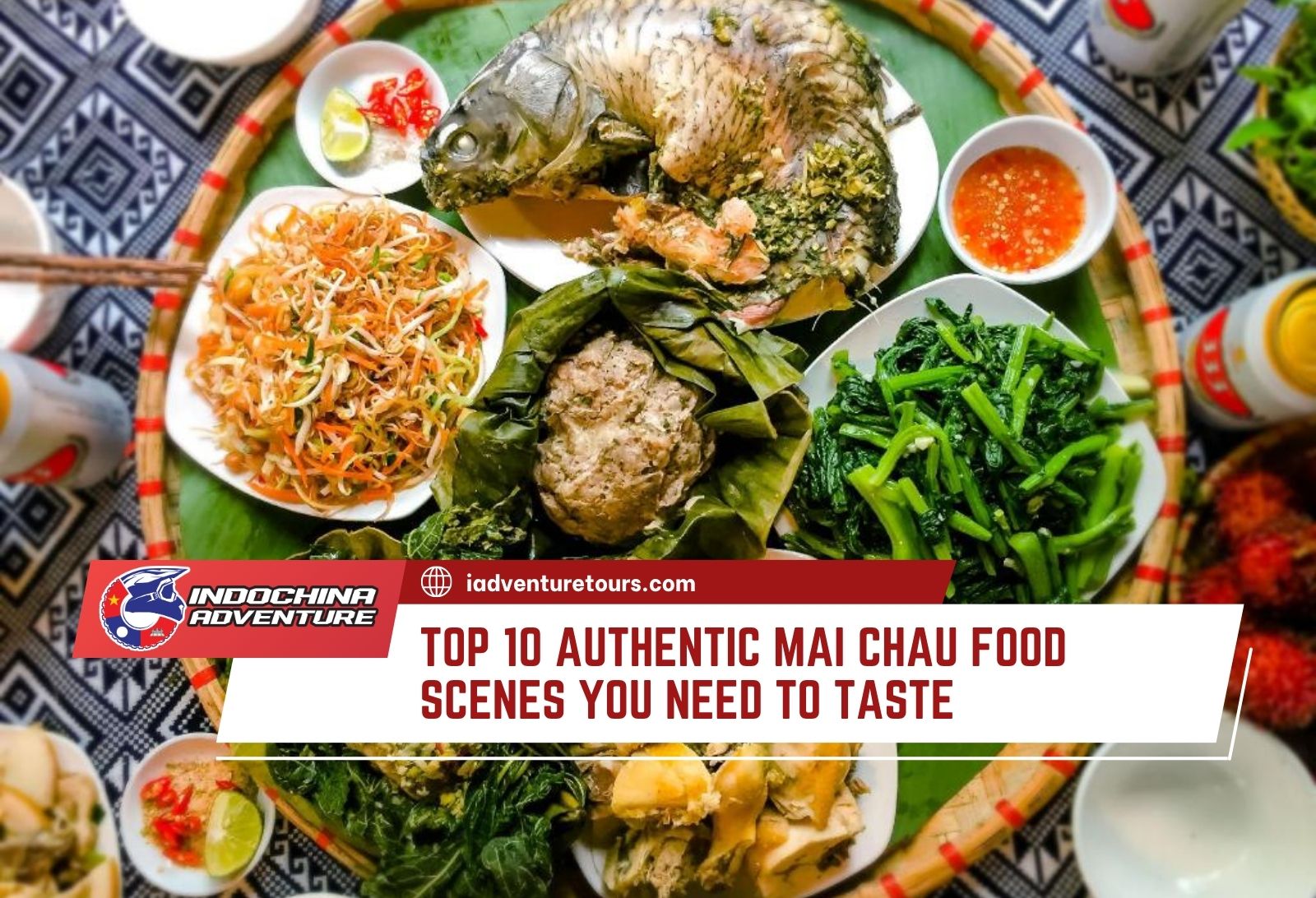 Mai Chau food scenes