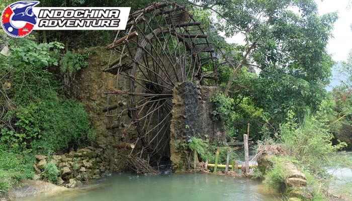 Majestic jade-blue waterway which is only found in Quay Son River