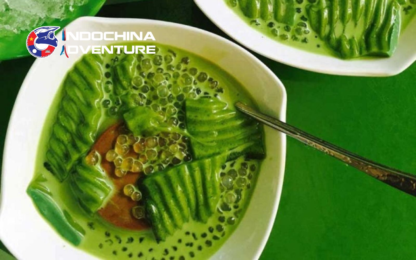 A bowl of cool, fragrant mango sweet soup