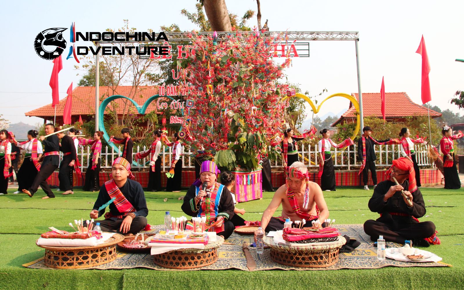 Moc Chau Het Cha Festival is one of the unique festivals in Son La Province