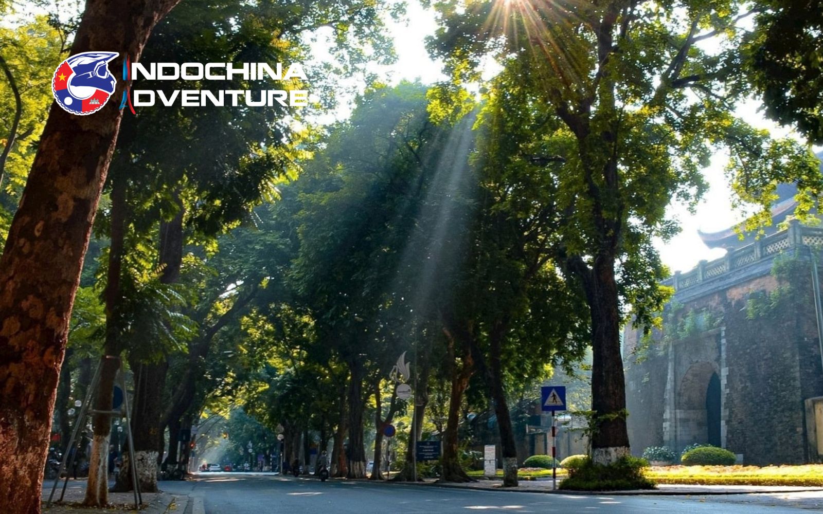Marveling at Phan Dinh Phung street on the last day of autumn