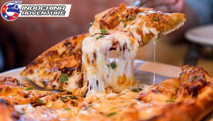 Pizza lovers should not forget Pizzahere Restaurant in Ha Giang