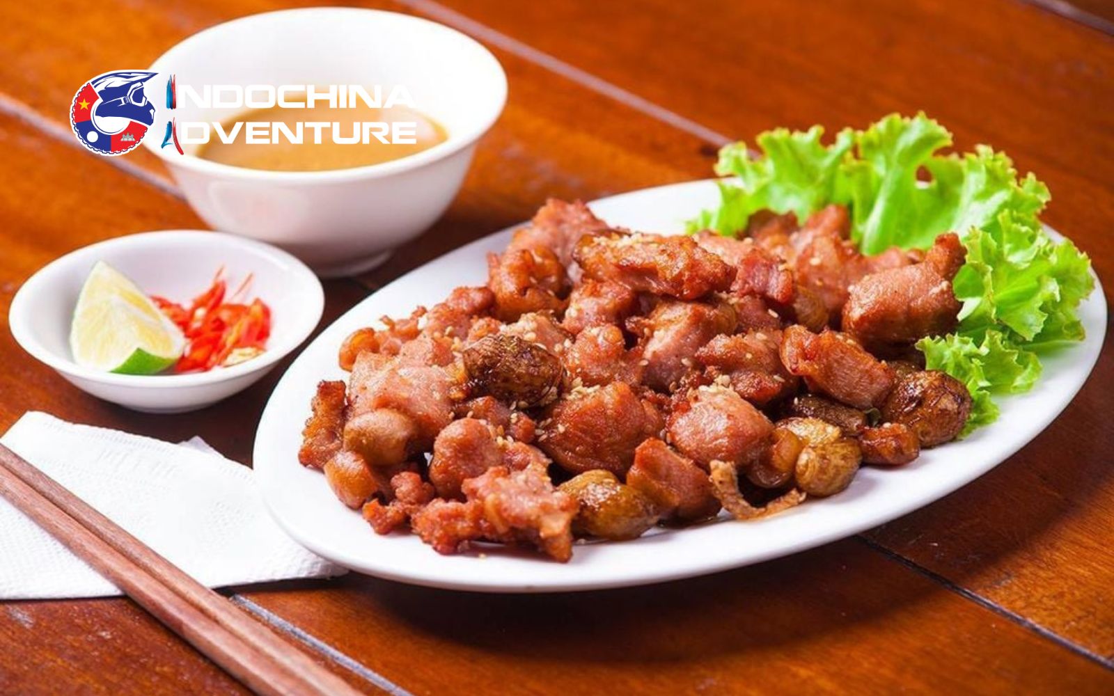 Tender veal stir-fried with aromatic spices