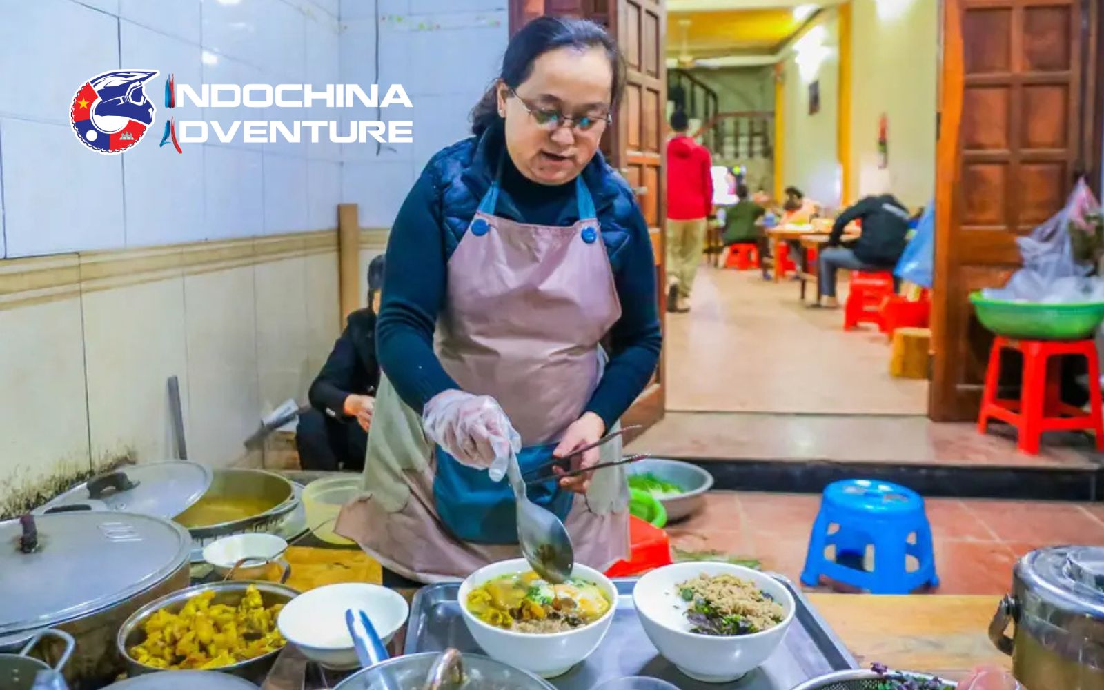 The owner of Moc Mien porridge restaurant has 30 years of experience in the profession