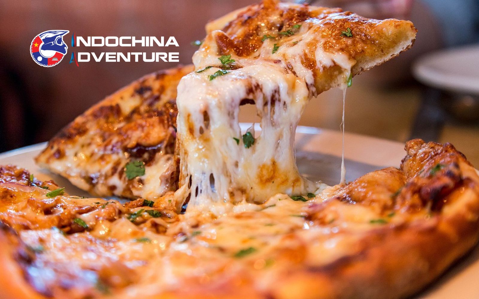 Pizza Here, among the best restaurants in Ha Giang, with Italian pizza for travelers