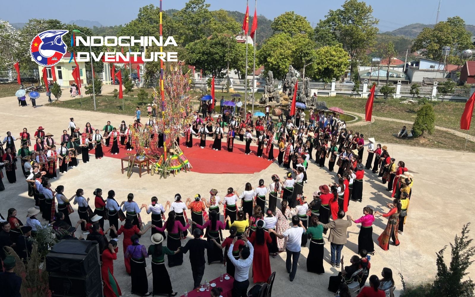 Moc Chau Rain Festival is the most important festival for Thai people