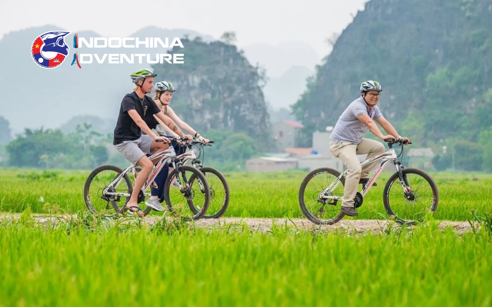 Explore the authentic Vietnamese countryside through Ninh Binh cycling adventures