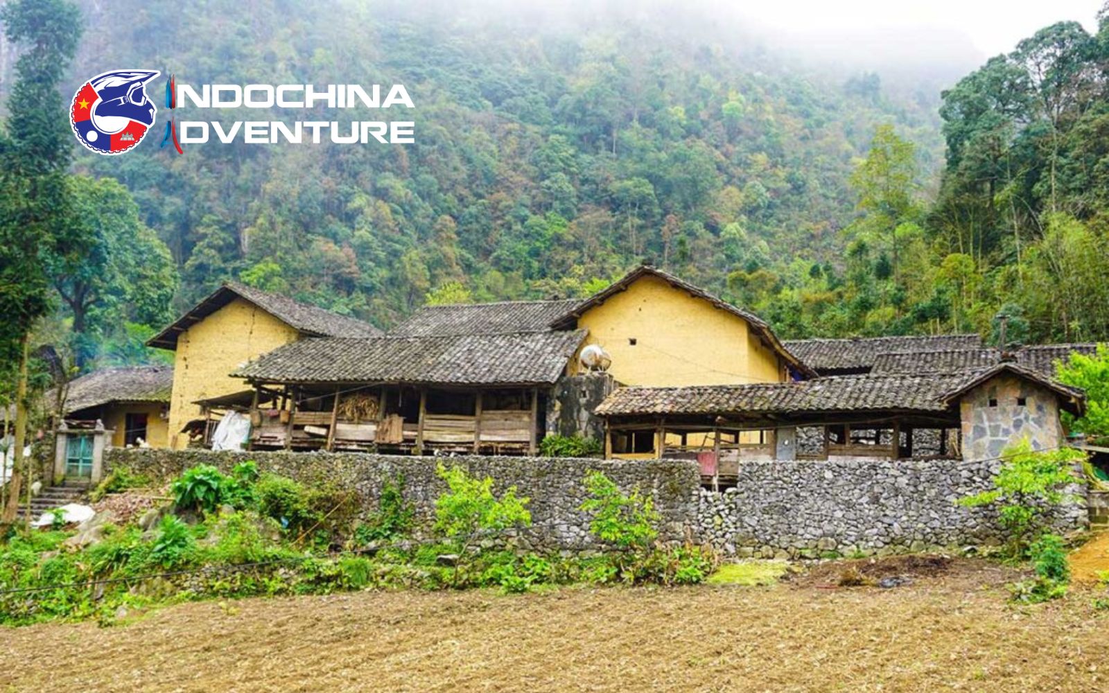 The picturesque village featured in the Vietnamese film 'Pao's Story'