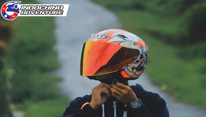 Wear safety gear to protect your head