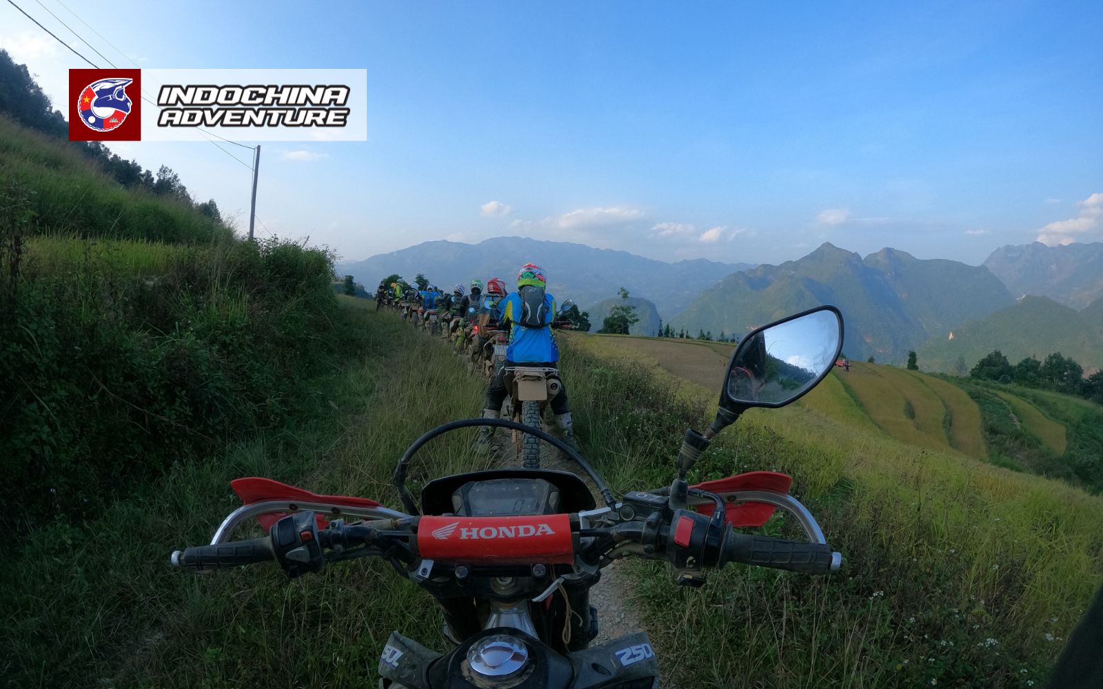 Motorbikers facing Vietnam’s changing weather