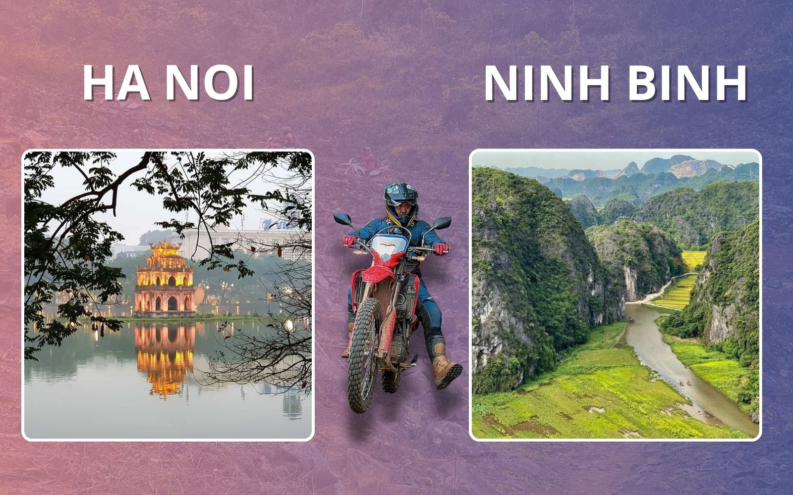 Leave the city buzz behind for tranquil countryside roads
