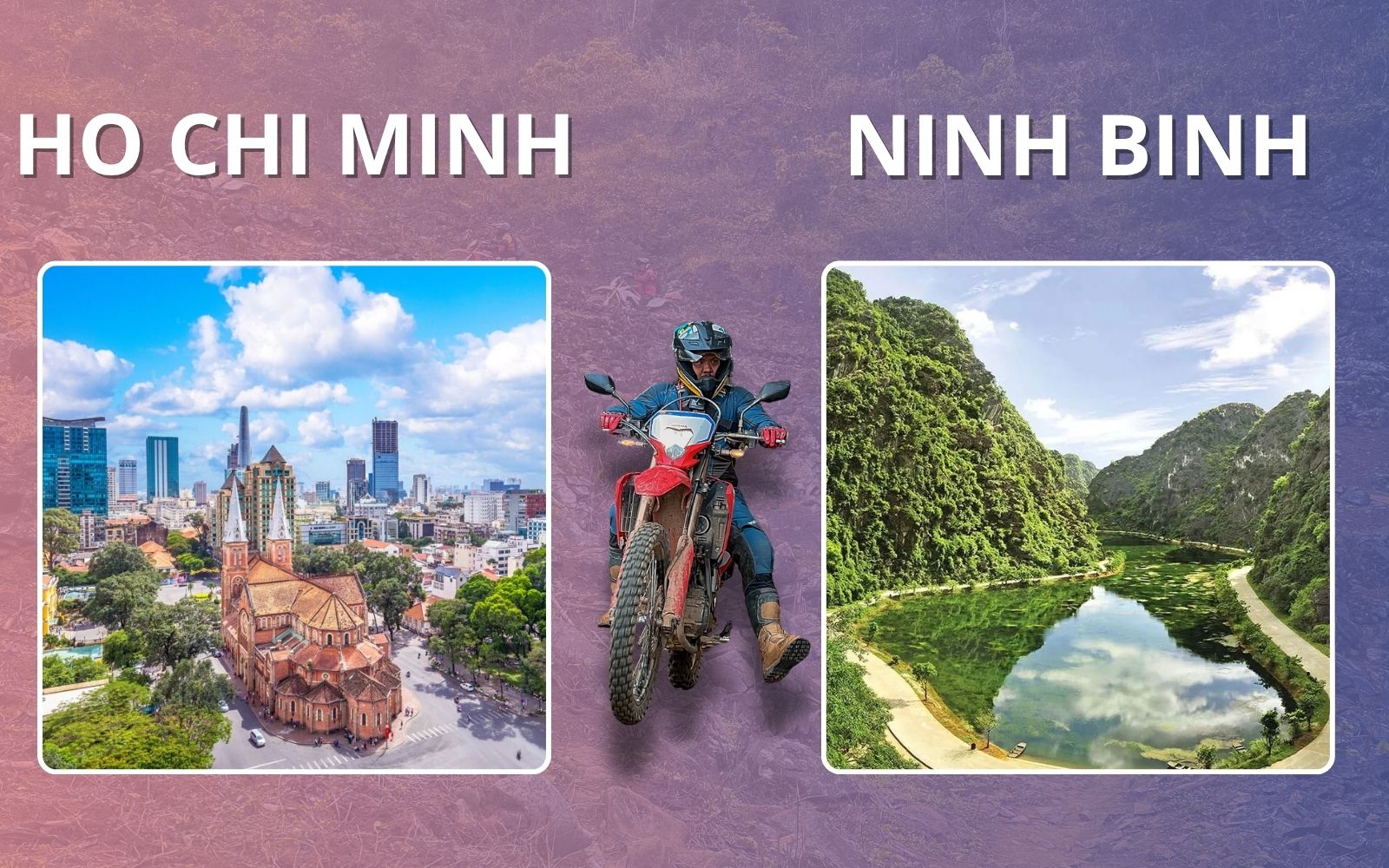 Cross the country in an epic ride through diverse terrains