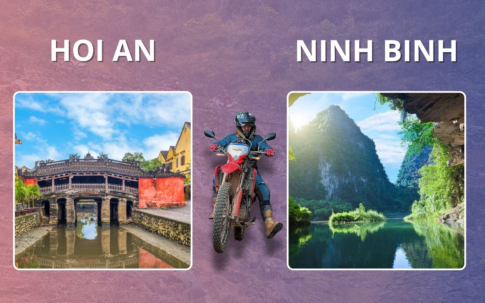 Link Vietnam’s heritage towns through scenic and cultural wonders