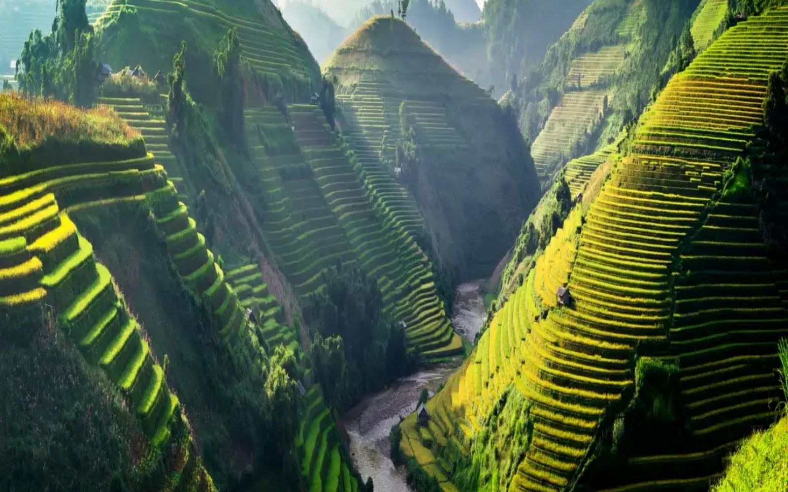 Sapa is famed for its vibrant town and stunning rice terraces stretching along the hills