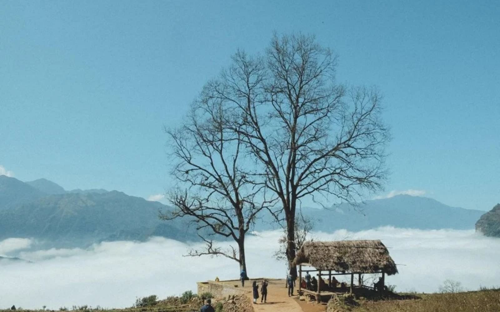 Y Ty enchants with high mountains and magical sea of clouds
