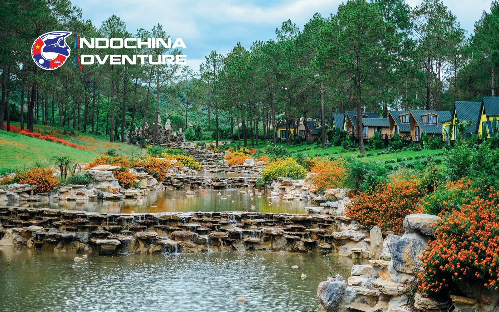 Visit Ban Ang pine forest along Son La motorbike tours