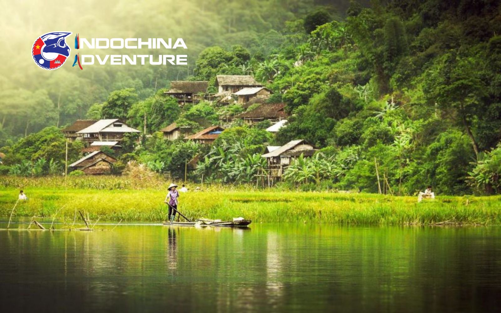 Pac Ngoi Homestay Village along Ba Be motorbike tours