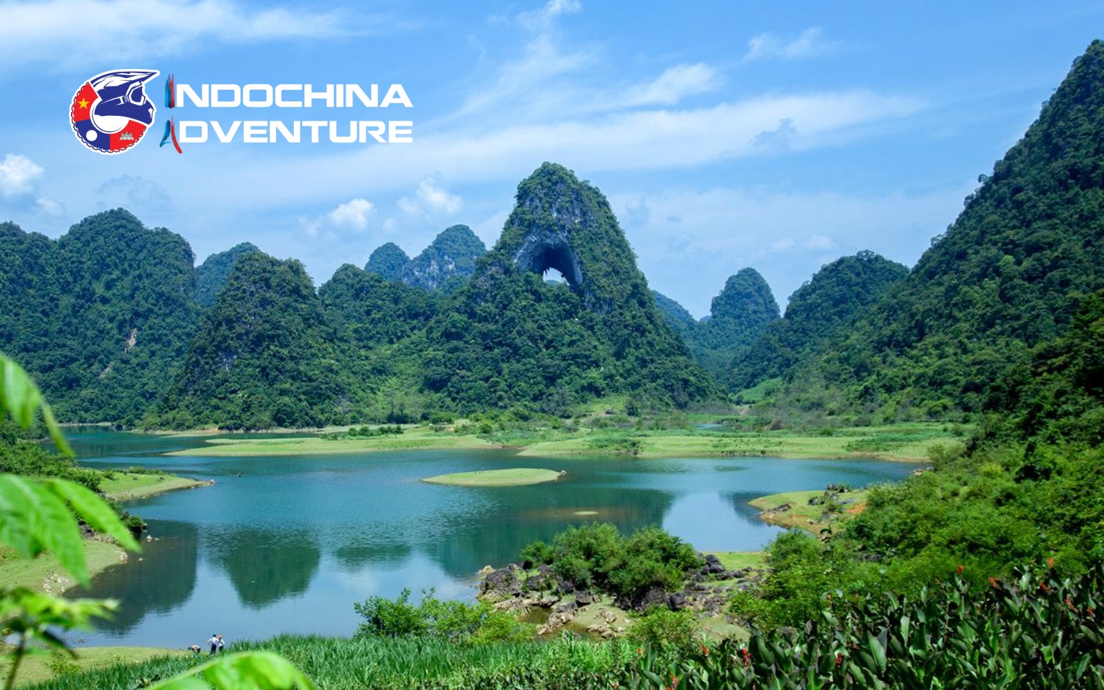 Visit Thang Hen Lake during Cao Bang motorbike tours
