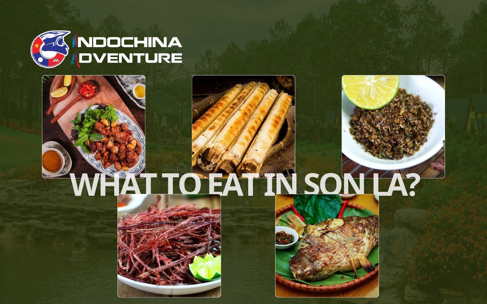 What to eat along Son La  motorcycle tours