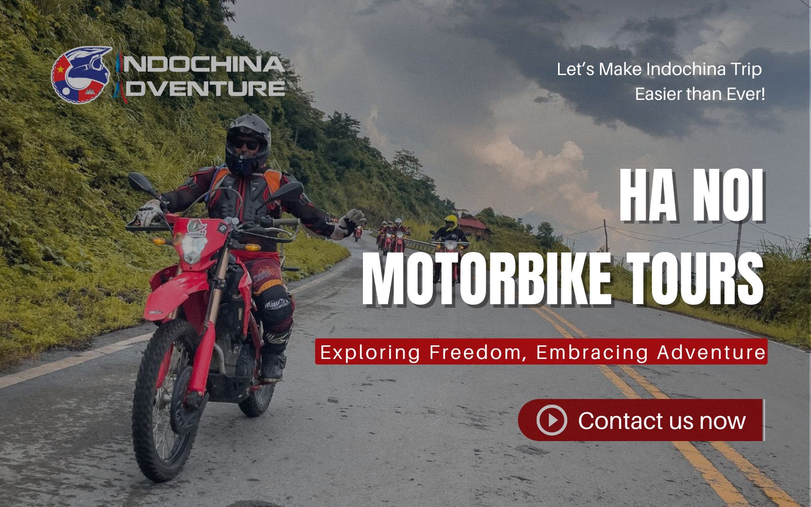 Ha Noi motorbike tour with Indochina Adventure
