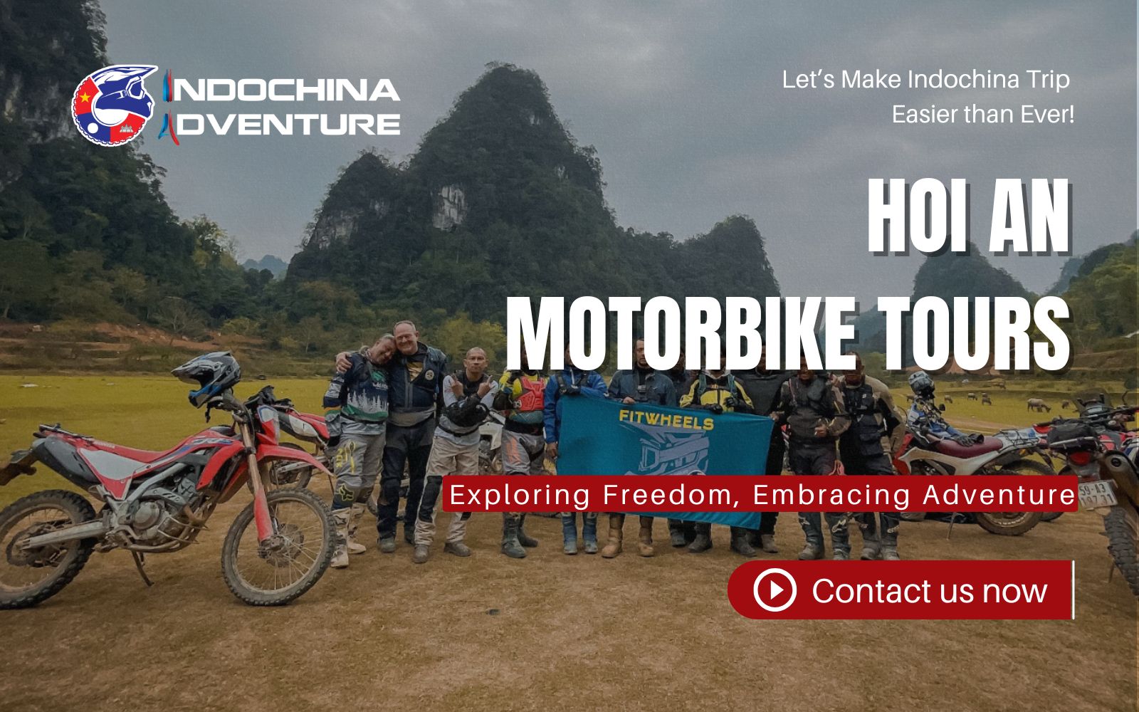 Hoi an motorbike tour with Indochina Adventure