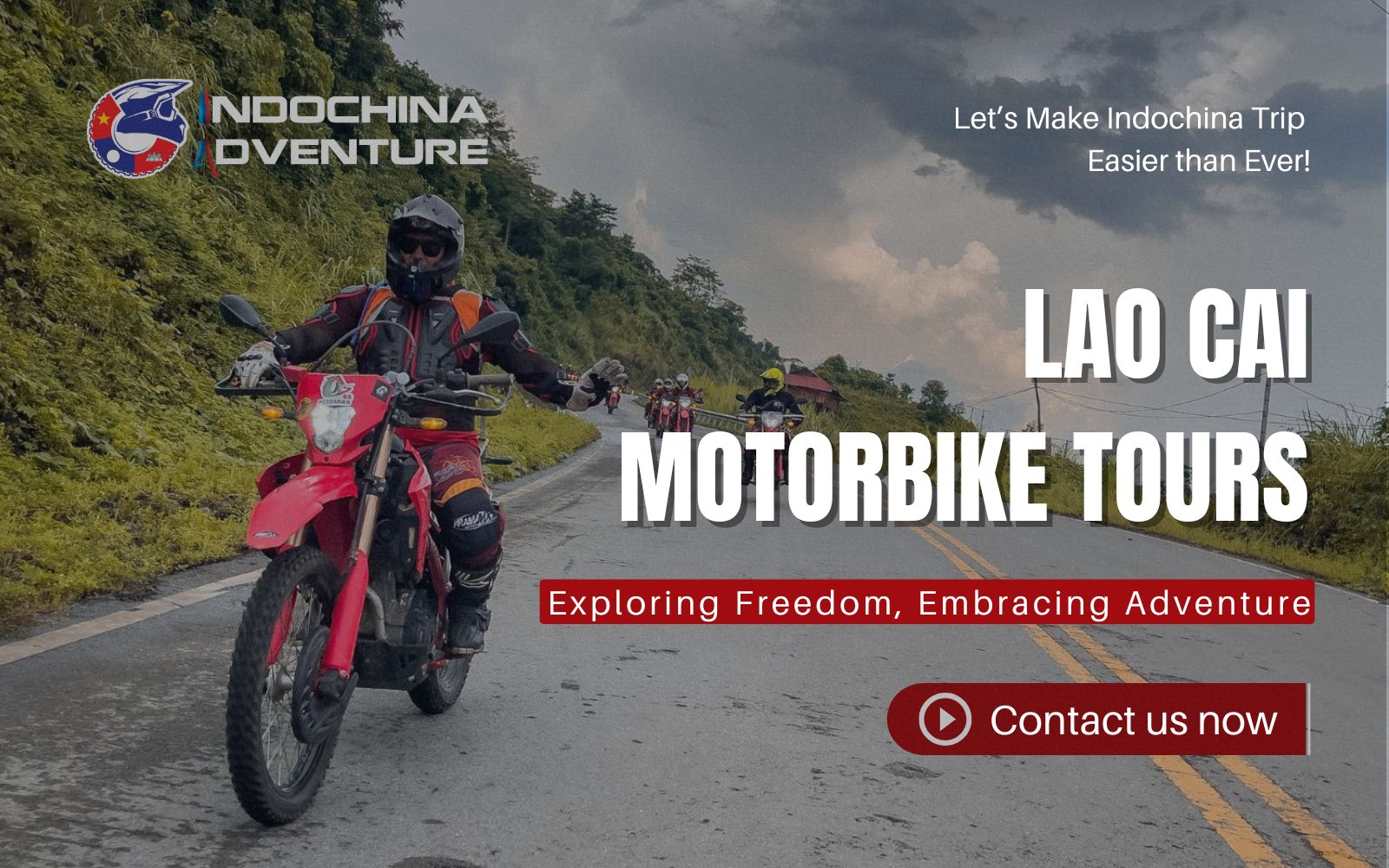 Lao Cai motorbike tour with Indochina Adventure