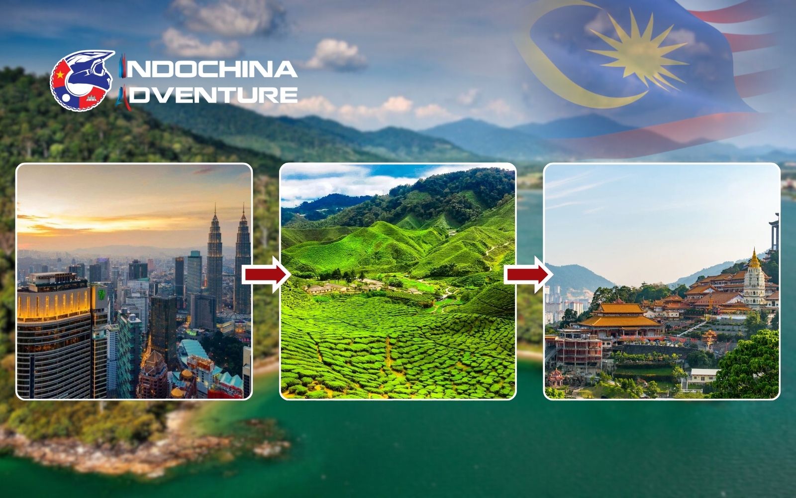 Ride from Kuala Lumpur to Cameron Highlands and Penang