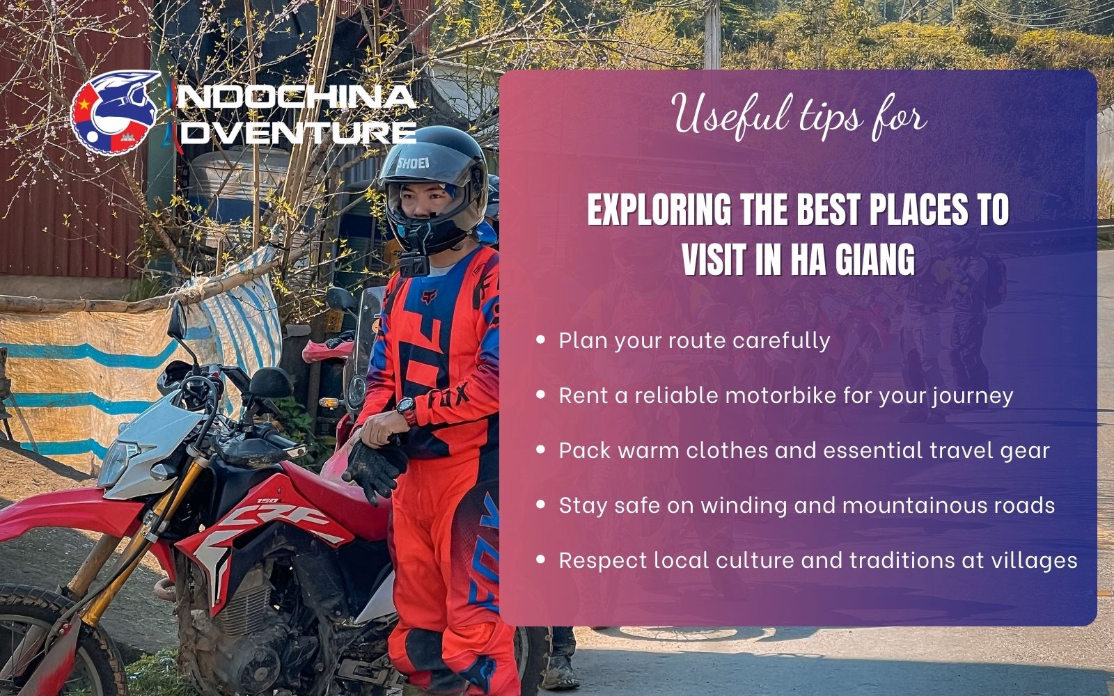 Practical advice for traveling to Ha Giang attractions Practical advice for traveling to Ha Giang attractions