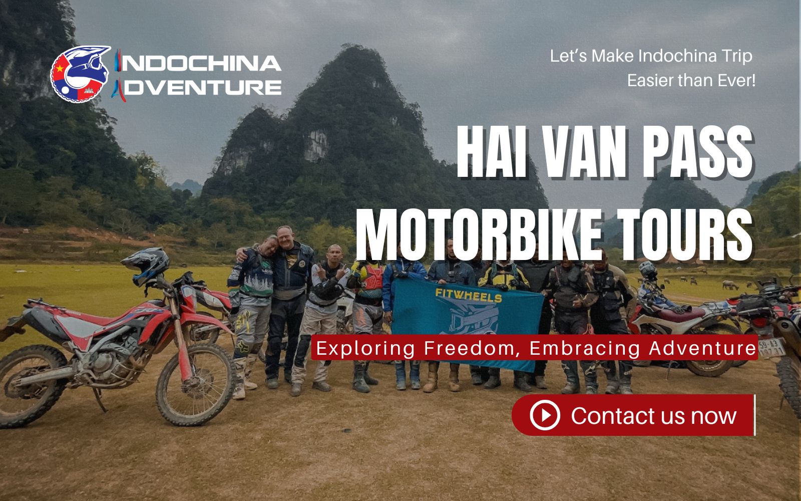 Hai Van Motorbike Tour with Indochina Adventure