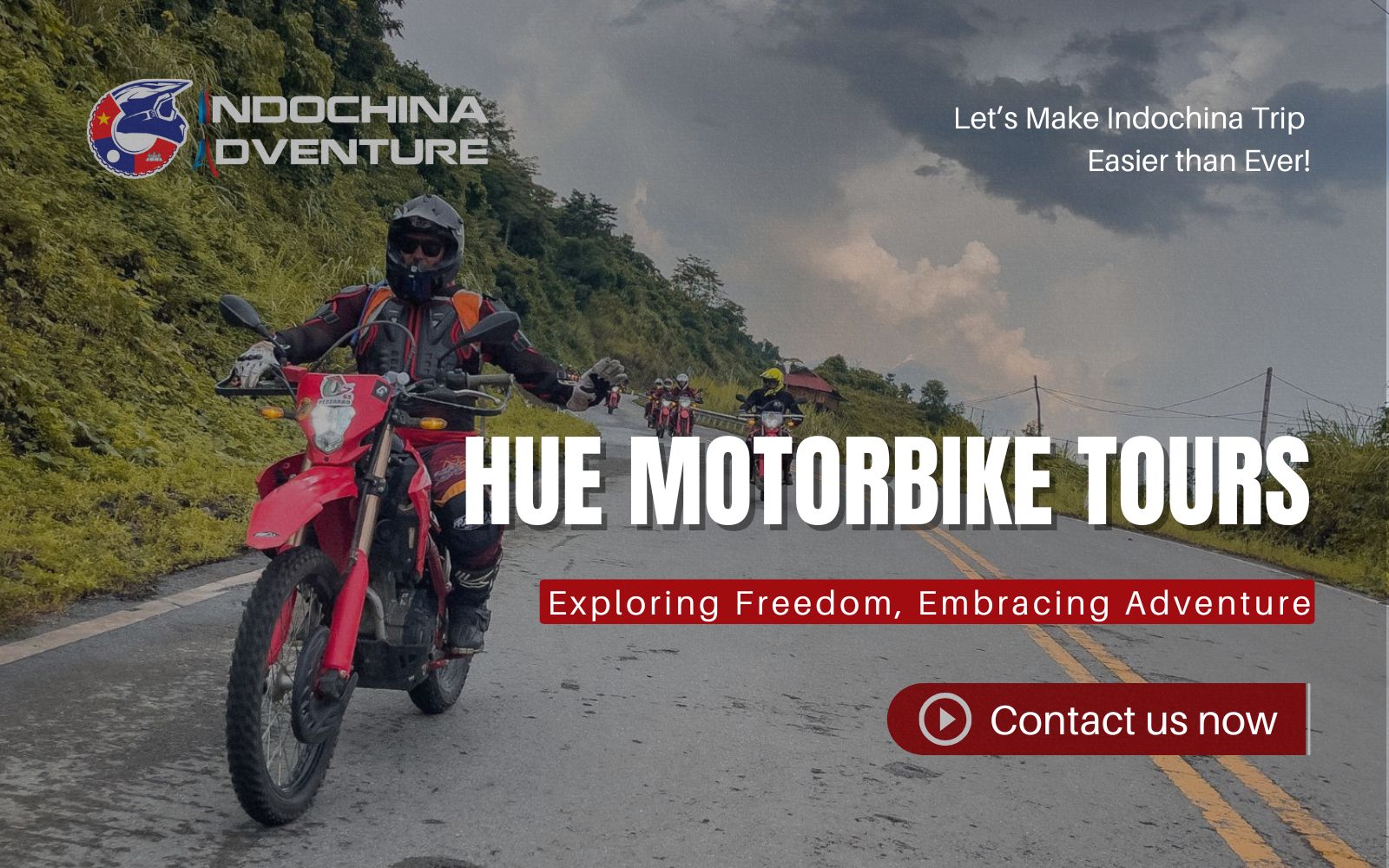 Hue Motorbike Tour with Indochina Adventure