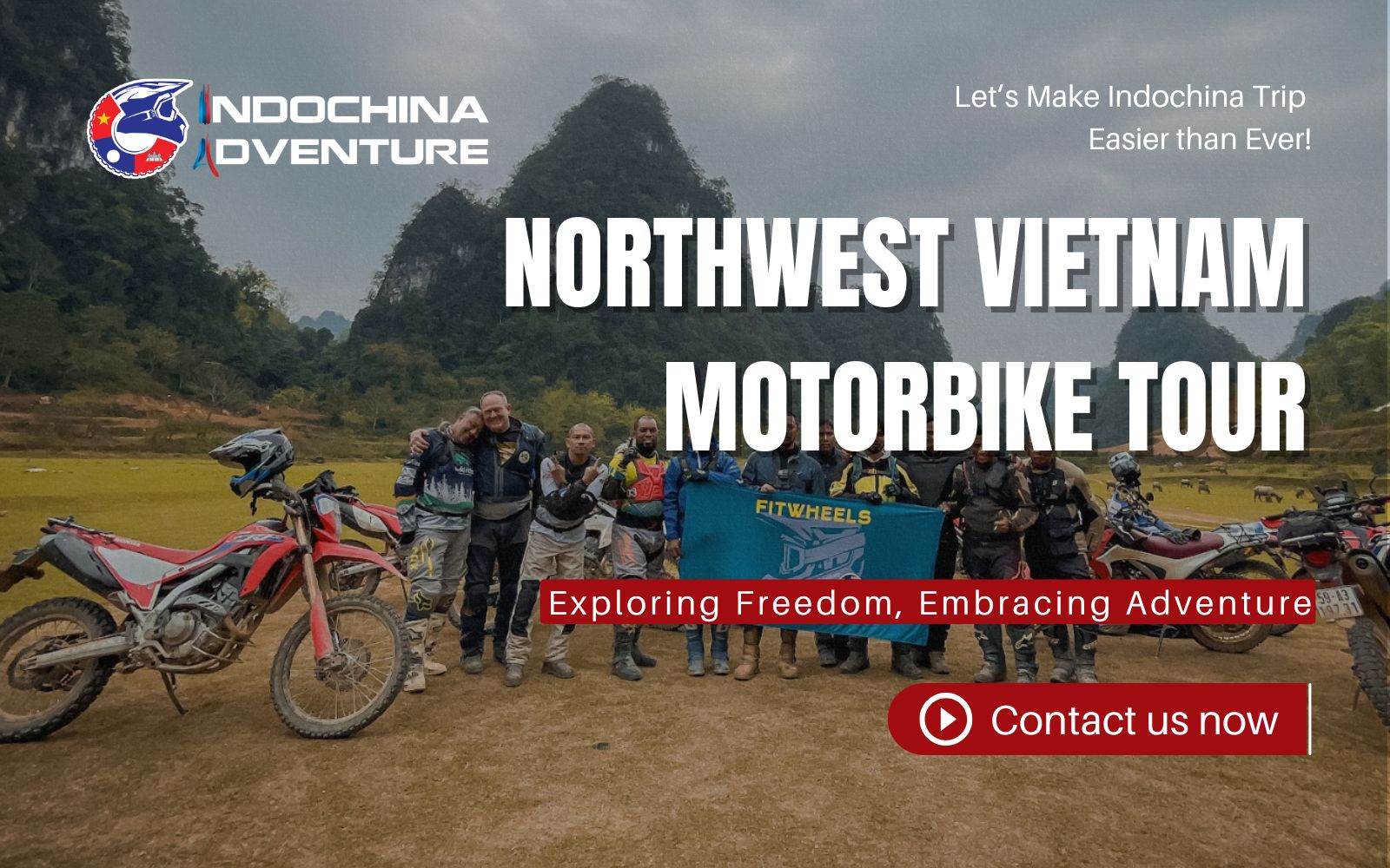 Northeast Vietnam Motorbike Tour with Indochina Adventure
