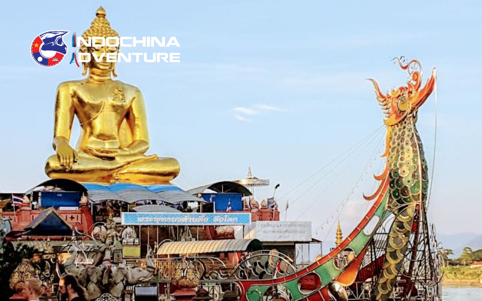 Visit Golden Triangle when riding Thailand motorbike tours