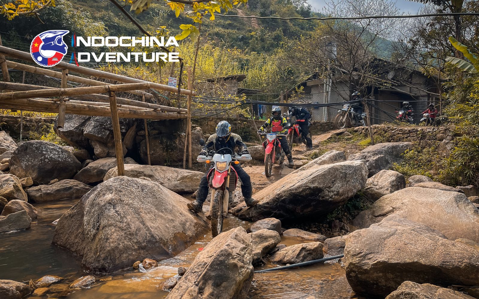 Ride to Sapa’s Thac Bac waterfall with Indochina Adventure! Book your thrilling motorbike tour now!