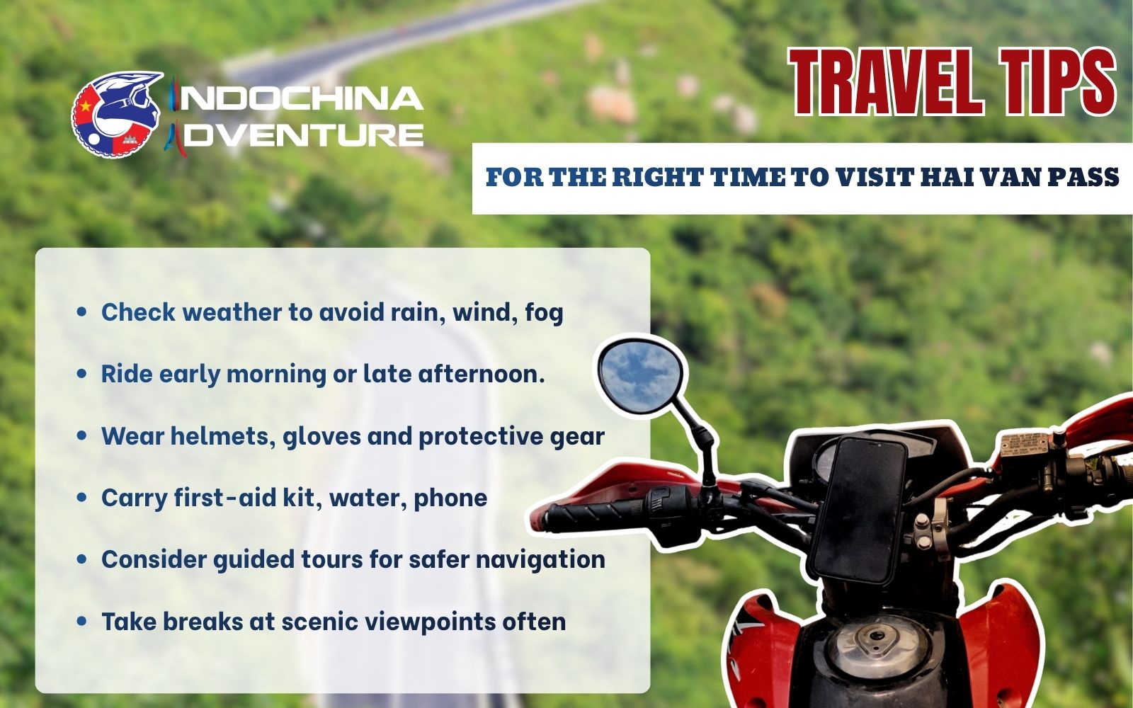 Check weather forecast to find Hai Van Pass travel time Check weather forecast to find Hai Van Pass travel time