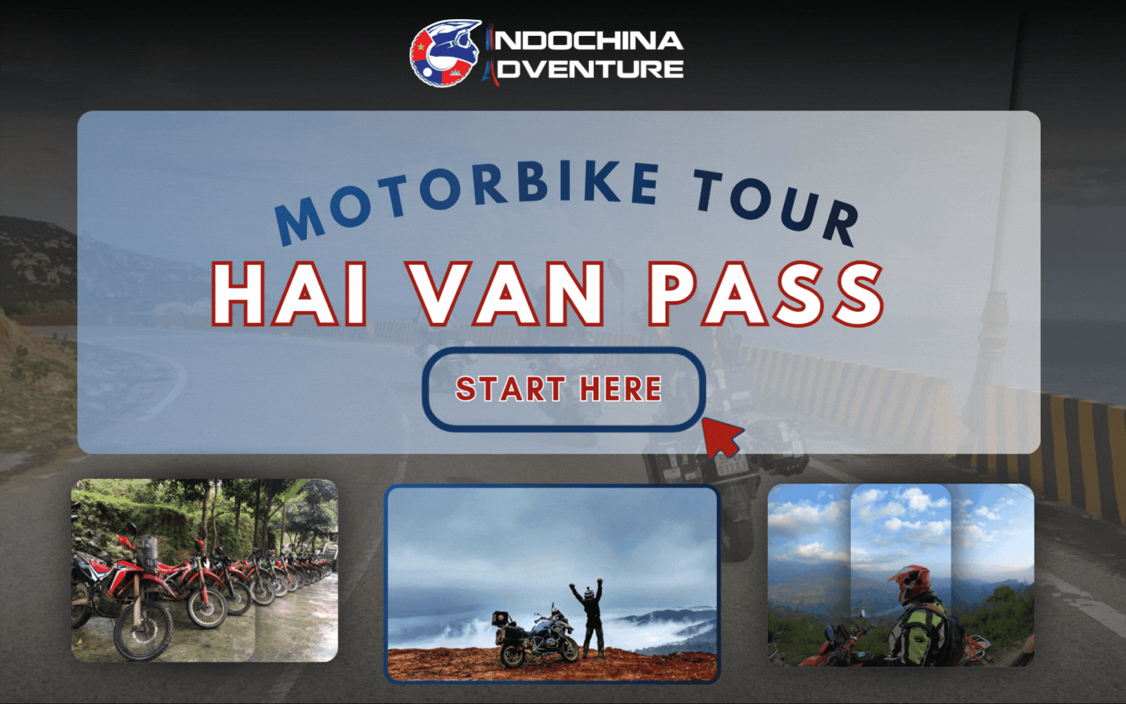 Expert guides ensure a safe and thrilling motorbike adventure Expert guides ensure a safe and thrilling motorbike adventure