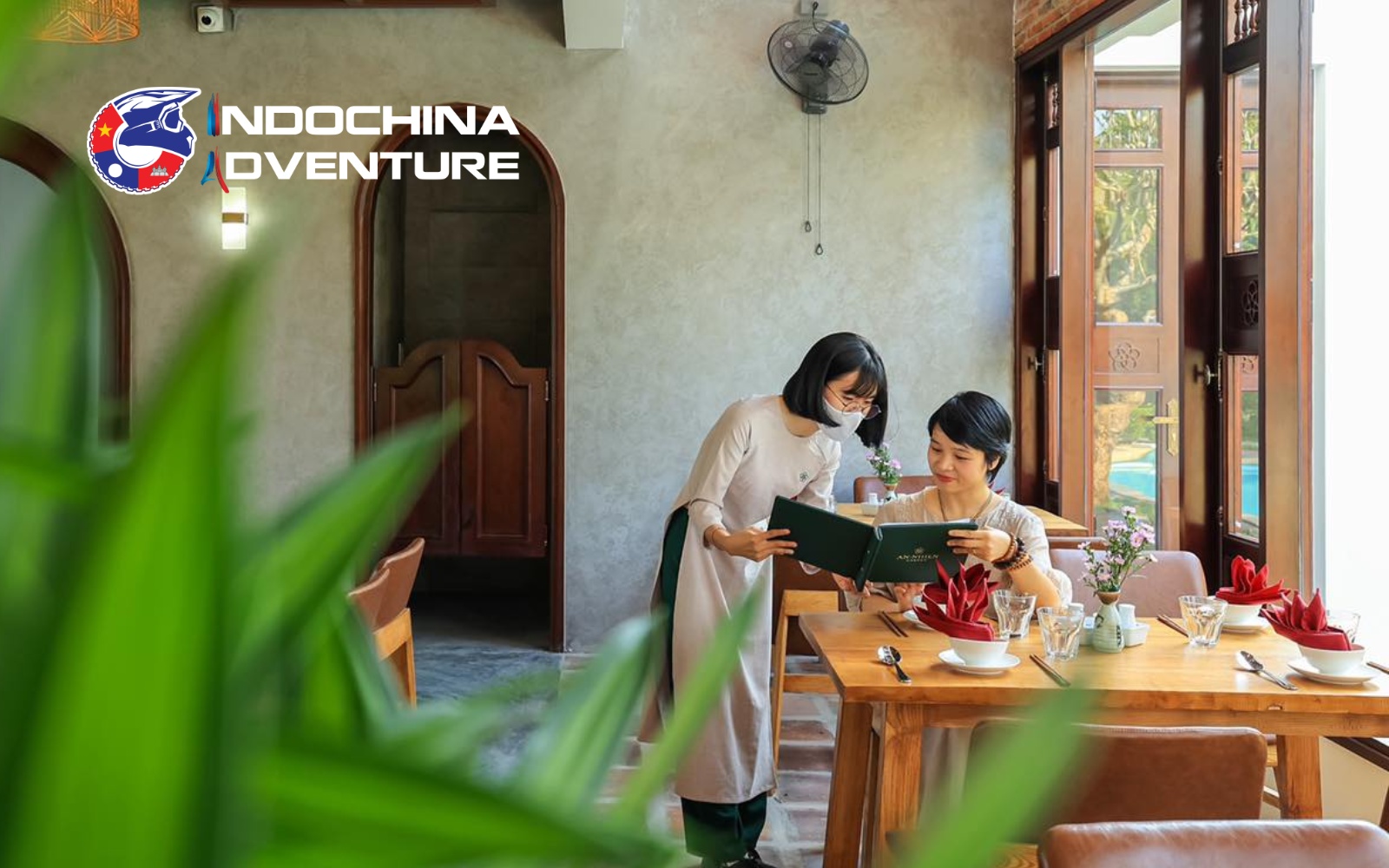 An Nhien Garden vegetarian restaurant in Hue